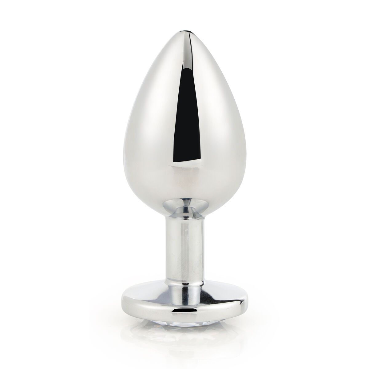 Plug Anal Dream Toys Gleaming Love Silberfarben